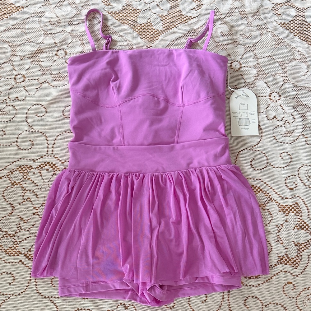 Stylish Purple barre Romper